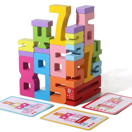 🌈Last Day Promotion 49% OFF✨️Montessori-Inspired Wooden Number Blocks – Unlock Your Child’s Potential!