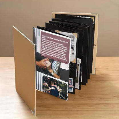 💖Valentine's Day Top Pick-49% OFF🏆50K+ SOLD!💥⚡The Memory Keeper: Accordion Scrapbook Album✨