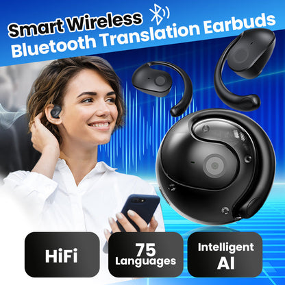 🎉LAST DAY SALE 75% OFF🎉🎧HY-T26 Pro Wireless Bluetooth Translation Earbuds