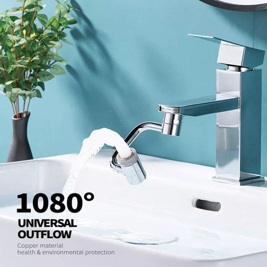 🚰 Upgrade Your Washing Routine - ✨ TTZZ 1080° Rotatable Faucet Aerator Extension - For Effortless, All-Angle Control!