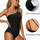 🩱Vacation Sale -50% OFF🏝️ - 🏖️One Shoulder One Piece Swimsuit for Women