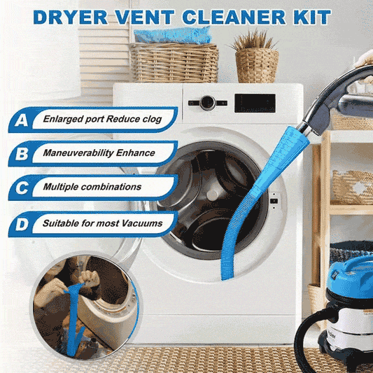 🌬️  LAST DAY SALE 50% OFF ✨Detachable Dryer Vent Cleaning Kit