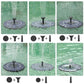 ✨Hot Sale 49% Off✨Upgraded Solar Powered Water Fountain Pump With Accessories