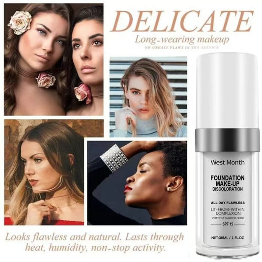 🎁Last Day Buy 1 Get 1 Free🔥-✨Color Changing Foundation for Aging Skin – Flawless, Natural Coverage That Adapts to You
