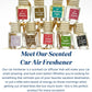 🔥LAST DAY BUY 3 FOR ￡9.99!!🍃Scented Car Freshener - Car Air Freshener Diffuser - Last 60+ Days