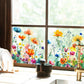 ✨LAST DAY SALE 49% OFF!-💐Colorful Floral Bouquet Window Sticker 🖼️