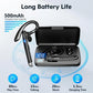 🎁New Bluetooth Trucker Headset🎧 – 80H Playtime, Noise Cancelling, Dual Mic