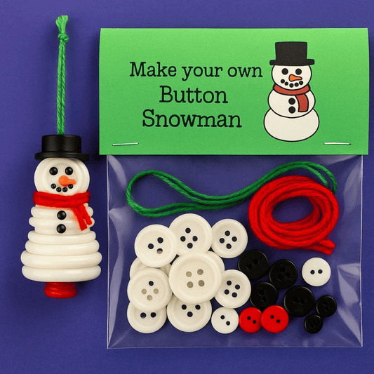 ⏰Last Day Promotion: BUY 2 GET 1 FREE!!✨DIY Button Ornament Kit🎅🎄