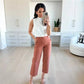 👖🍂 2025 AUTUMN HOT SALE 50% OFF💷Stretch Twill Cropped Wide Leg Pants