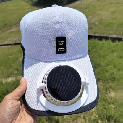 🔥Last Day 49% OFF - 2025 NEW Solar Rechargeable Peaked Cap