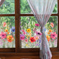 ✨LAST DAY SALE 49% OFF!-💐Colorful Floral Bouquet Window Sticker 🖼️