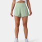 ✨️2025 New Hot Sales🥰High Waisted 2-in-1 Yoga Shorts & Side Pockets