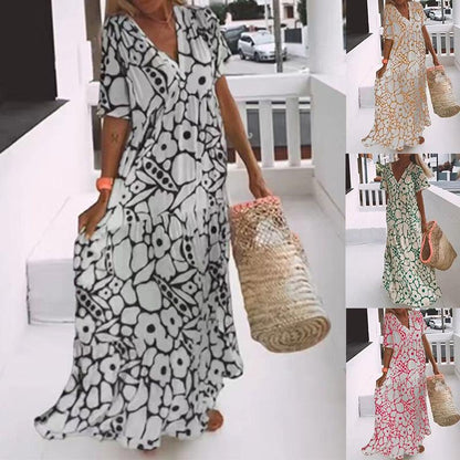 💕Spring Specials 49% OFF💕Women's Casual Floral Swing Dress🌸