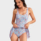 🩱2026 Summer Seaside Trend Swimwear👙Women's Tummy Control Slim Fit Plus Size One Piece Swimsuit