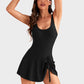 🩱2026 Summer Seaside Trend Swimwear👙Women's Tummy Control Slim Fit Plus Size One Piece Swimsuit