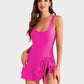 🩱2026 Summer Seaside Trend Swimwear👙Women's Tummy Control Slim Fit Plus Size One Piece Swimsuit