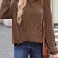 ⏰Hot Sale-Women's Casual Loose Long Sleeve Ribbed Knit Hoodie🥳🥳