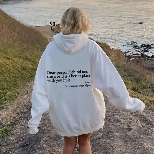 ✨'Dear Person Behind Me' ✨Sweatshirt(Buy 2 Get Free Shipping)