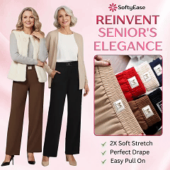 🌷Last Day Sale 65% OFF!! 💥Perfect Drape High Rise Pull-On Stretch Pants