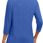 🌸Spring Specials💐Women's 3/4 Sleeve V Neck Solid Color Top