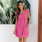 🍹Summer Hot Sales 50%OFF☀️Summer V-neck short-sleeved hollow lace dress