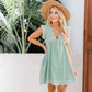 🍹Summer Hot Sales 50%OFF☀️Summer V-neck short-sleeved hollow lace dress