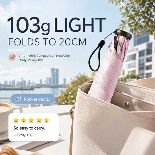 🏆 Last Day Special Price £9.99 ! 🔥Buy more Save more🎁Ultra-Lightweight Compact All-Weather Umbrella