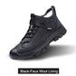 🔥Last Day Sale 50% OFF🎁Men's Faux Wool Lining Leather Sneaker