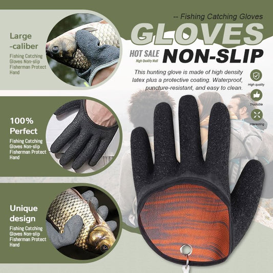 🔥This Week's Special price ￡6.99!!💥Anti-Slip Fishing Gloves