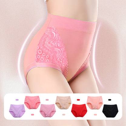 🌸Limited Buy 2 Get 1 Free✨️Plus Size High Waist Leak Proof Cotton Panties