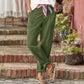 Linen Simple Button Fly Trousers【BUY 2 GET FREE SHIPPING】