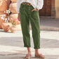 Linen Simple Button Fly Trousers【BUY 2 GET FREE SHIPPING】