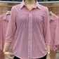 Women's Striped Lapel Shirt