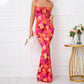 🌸Summer Hot Sale 49% OFF🌸Fishtail Hem Floral Print Dresses👗