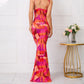 🌸Summer Hot Sale 49% OFF🌸Fishtail Hem Floral Print Dresses👗