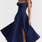 🌸Spring Specials 49% OFF🌸Strapless dress with floral print at the waist🌺