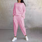 🔥LAST DAY SALE 49% OFF🔥Round-Neck Long-Sleeved Top ＆ Pants 2-Piece Set
