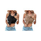 💖LAST DAY SPECIAL PRICE: ￡8.99!!💖Ribbed Stretchy Tank Top with Shelf Bra