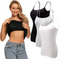 🎁 LAST DAY SALE 50% OFF 🔥Women’s Camisole With Built In Padded Bra