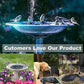 ☀️LAST DAY SALE 50% OFF!!🐦️⛲Compact Solar Bird Fountain Pump – Keep Your Garden Alive!