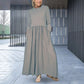 🎁Hot Sell 49% Off🔥Flowy Knit Midi Dress with Full Sleeves