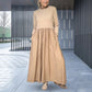 🎁Hot Sell 49% Off🔥Flowy Knit Midi Dress with Full Sleeves