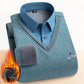 🎁Early Winter Sale 49% Off🔥Men's Thermal Fleece Lined Double Layer Sweater