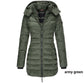🎁Early Winter Sale 49% Off🔥Winter women's mid-length padded jacket warm  hooded jacket【FREE SHIPPING】