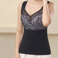🎁Last Day 49% Off🔥2-in-1 Built-in Bra Lace Thermal Underwear