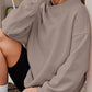 Women's Oversized Mock Neck Sweatshirt