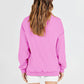 Women's Oversized Mock Neck Sweatshirt