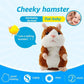 🎄✨Christmas Promotion✨🎁 | Only £7.99! Perfect Christmas Gift 🎀❄️Talking Hamster Plush – repeats whatever you say, auto head-shaking, hilarious fun for kids & adults