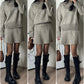 🎁Early Black Friday Sale 49% Off🔥2-Piece Sweater Set: Long-Sleeve Top & Mini Skirt💥Free Shipping