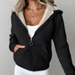 🎁Winter Hot Sale 49% OFF🔥Women's Lined Zip-Up Hoodies💥BUY 2 FREE SHIPPING